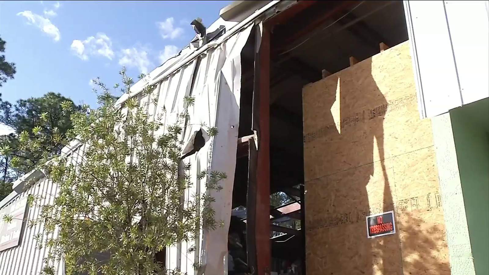 St. Johns County business picks up pieces after severe storm