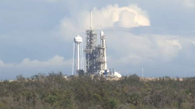 No Launches Falcon Heavy Test Fire During Government Shutdown