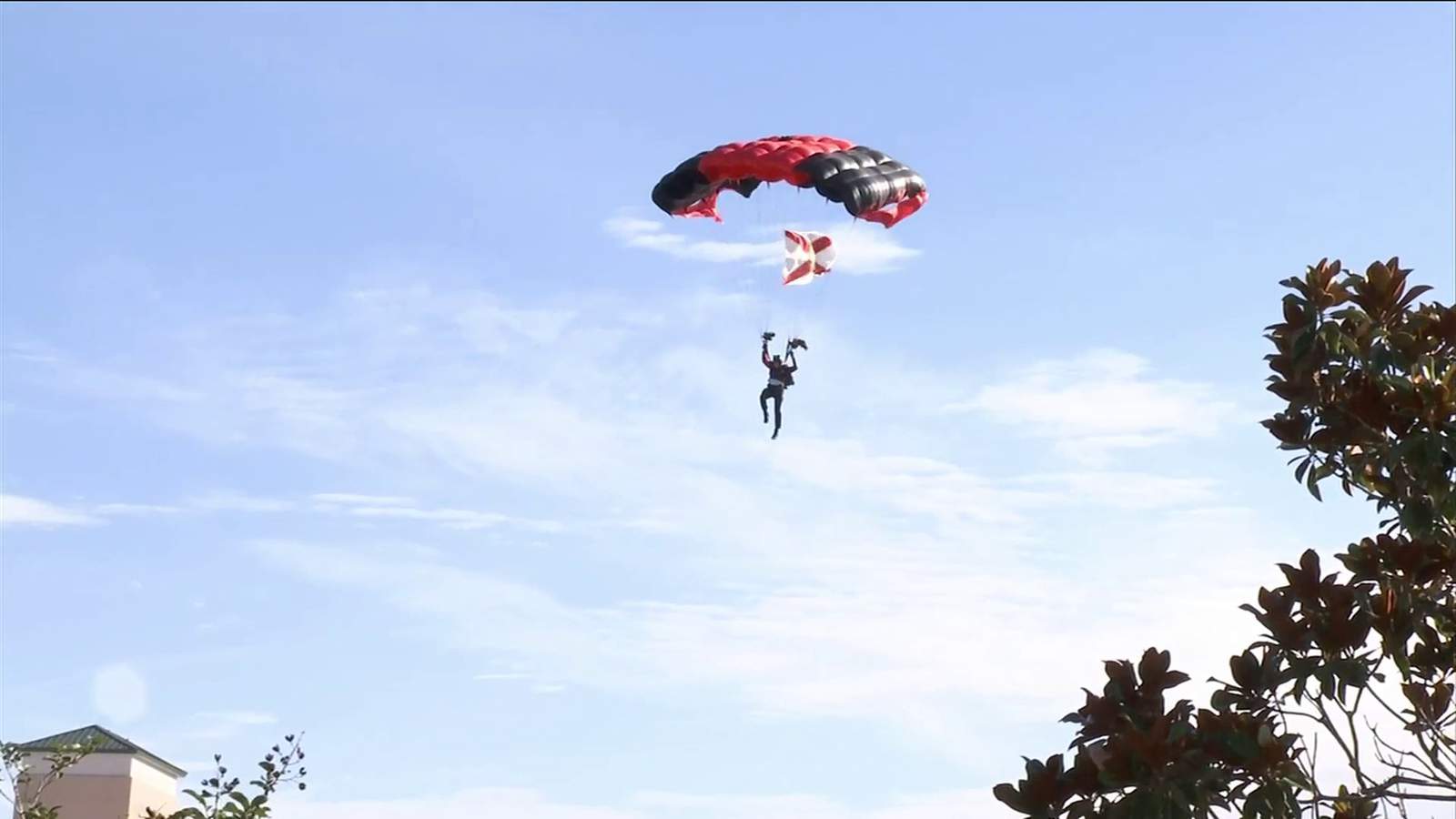 Special Salute: Army parachute team honors health care workers during pandemic