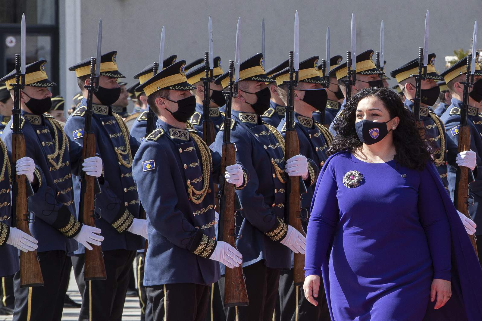 Kosovo’s 38-year-old president takes office