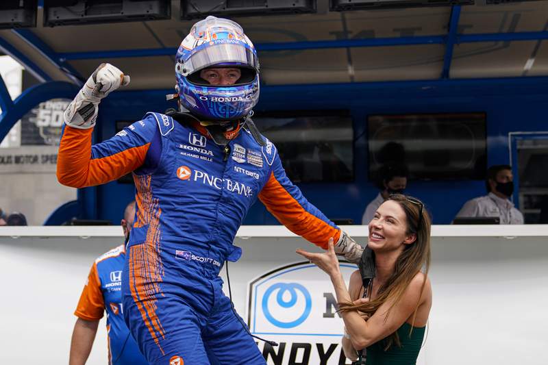 Dixon knocks two budding young stars from Indy 500 pole
