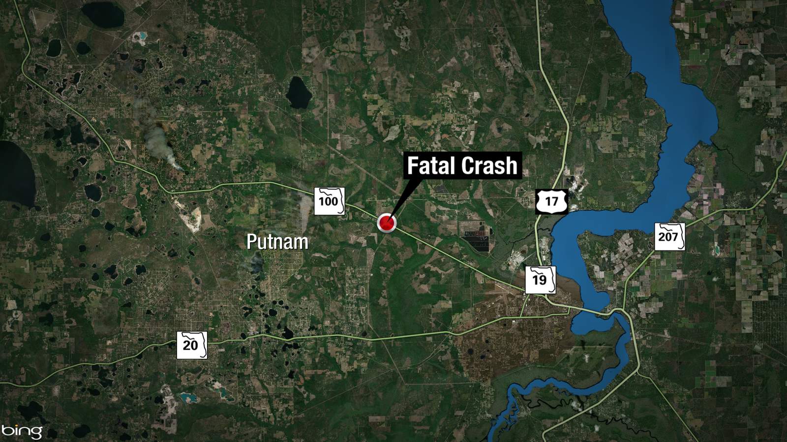 1 dead, 1 injured in head-on crash near Palatka, FHP says