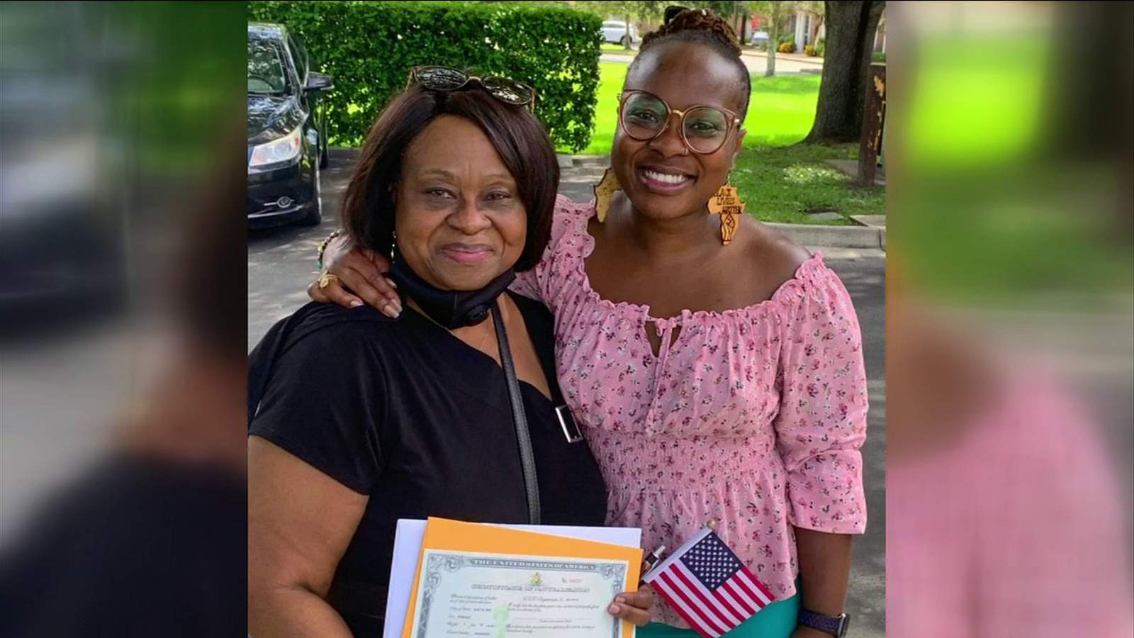 New U.S. citizen shares long journey to cast her first ballot