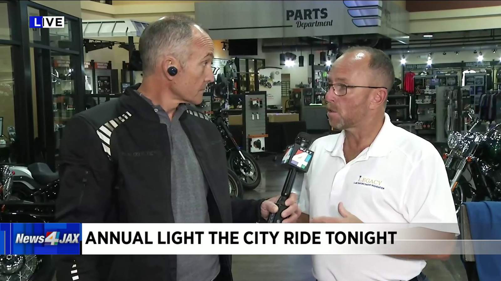 Richard ready to ride for Jacksonville’s ‘Light the City’ event