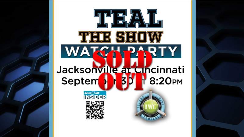‘Teal the Show’ Week 4 watch party sold out