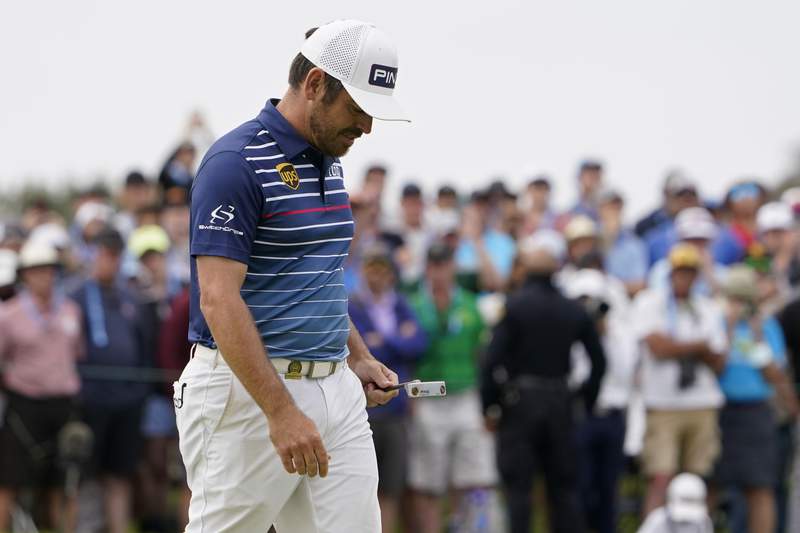 Shot into canyon costs Louis Oosthuizen at US Open
