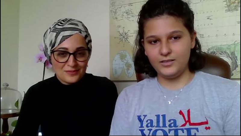 12-year-old refugee advocate following in her mother’s footsteps