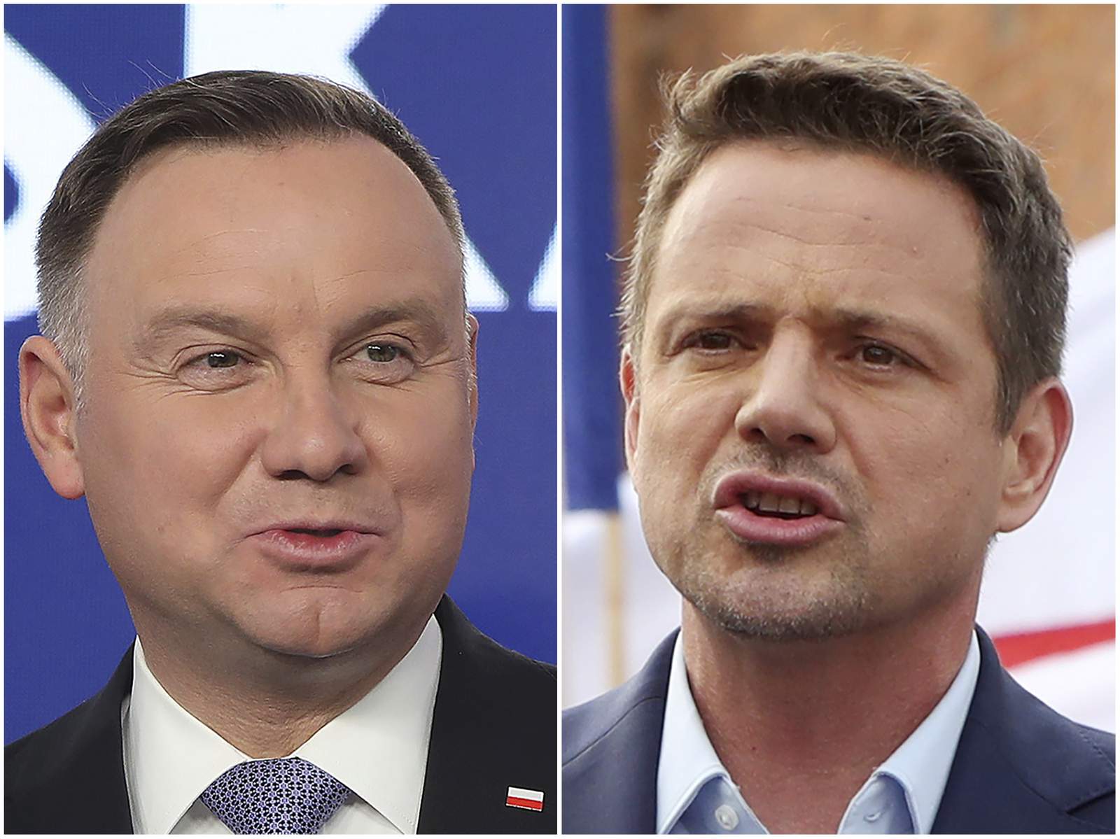 A deeply divided Poland chooses a president in runoff vote