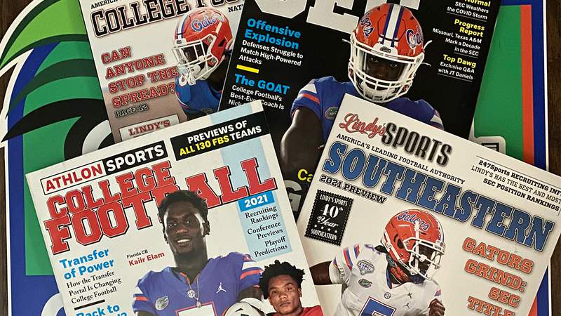 Chomp: What college football preview magazines are saying about Florida; Elam named Walter Camp Preseason All-American