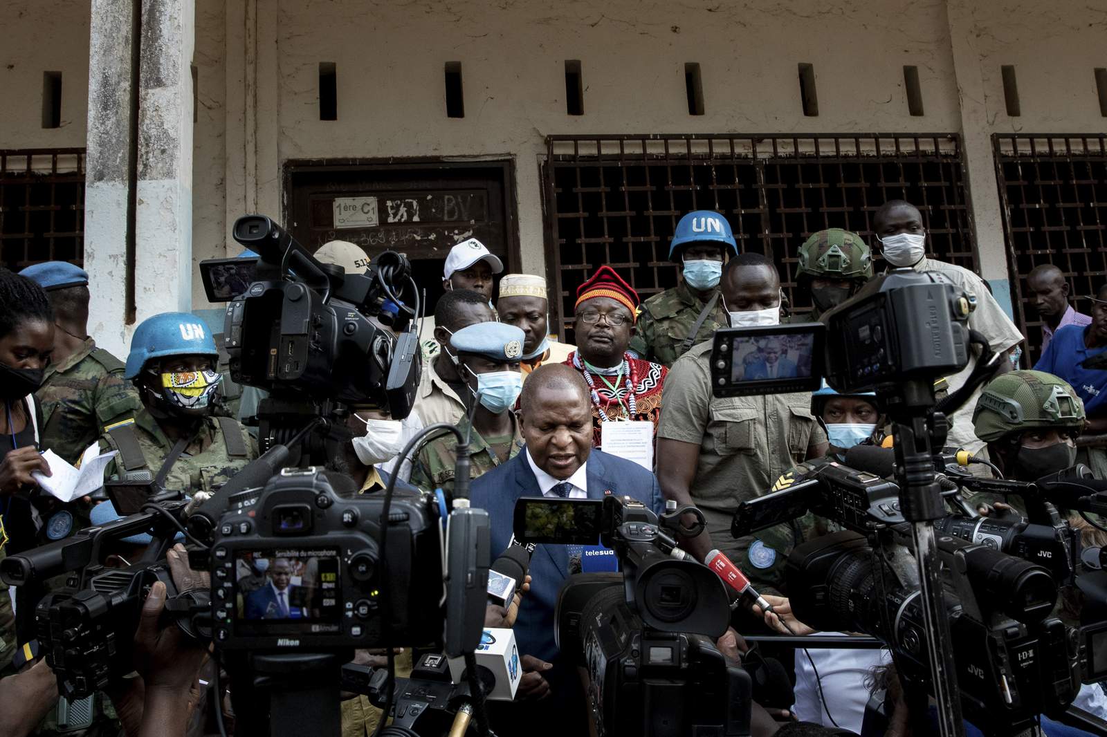 Central African Republic president Touadera reelected