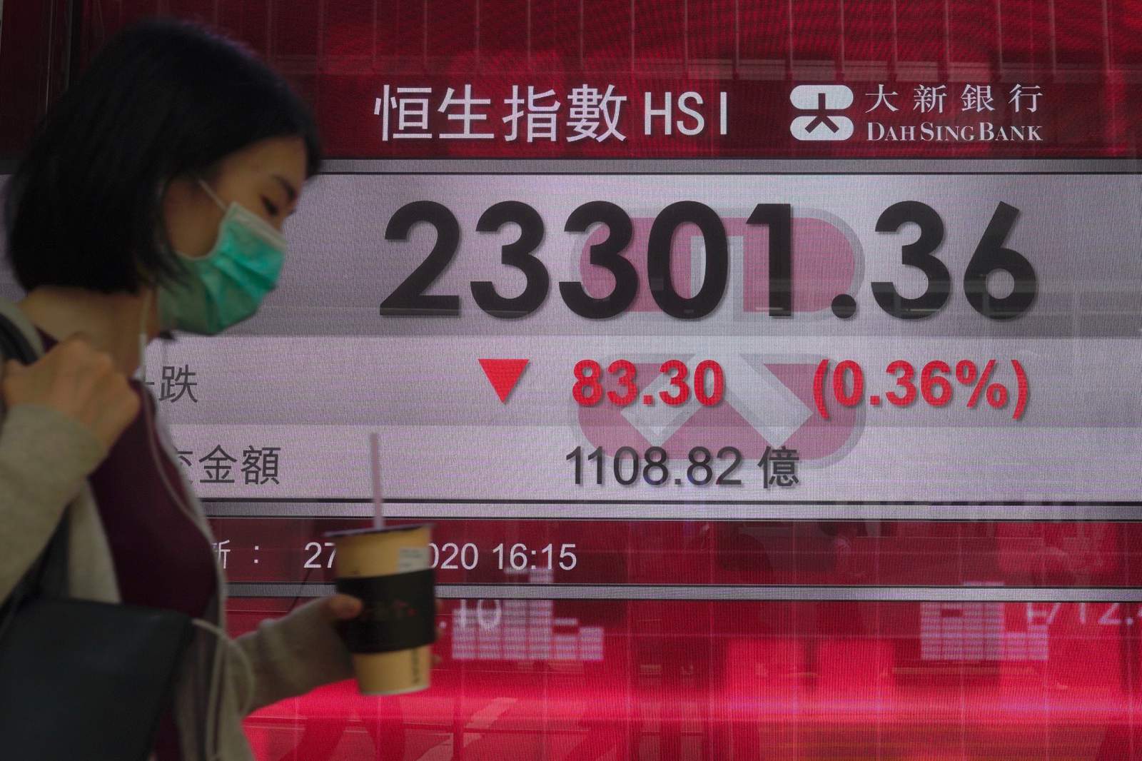 Asian shares mixed after Wall Street rally; Hong Kong lower