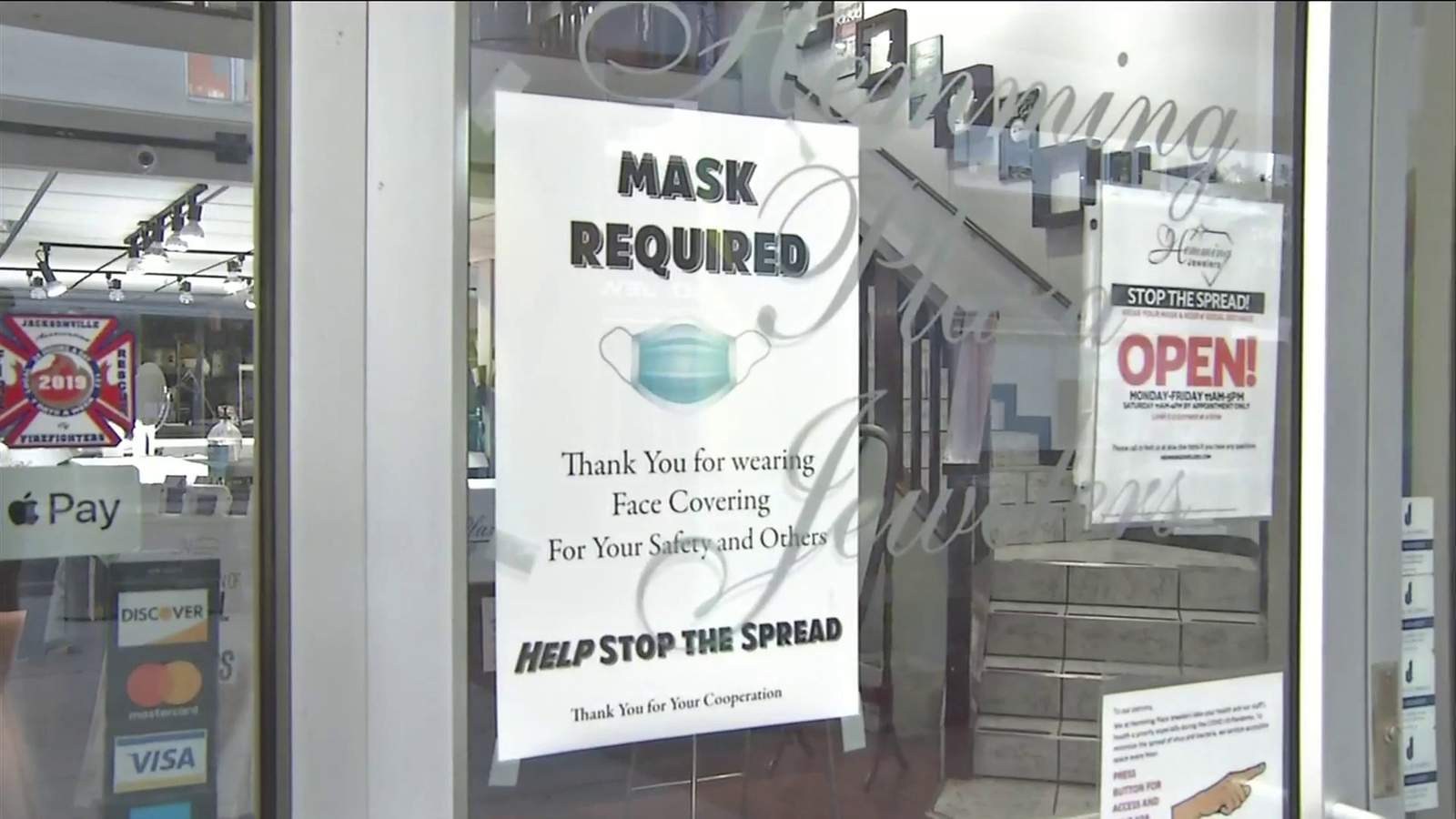 Florida county begins issuing $100 fines for not wearing masks