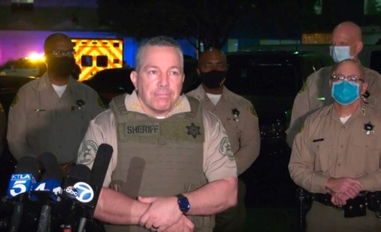 LA Sheriff to politicians: emphasize trust in justice system