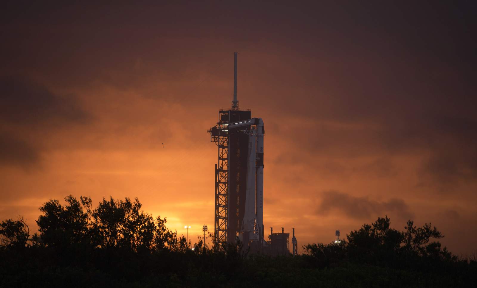 Countdown to launch: Live views of SpaceX Falcon 9, Crew Dragon