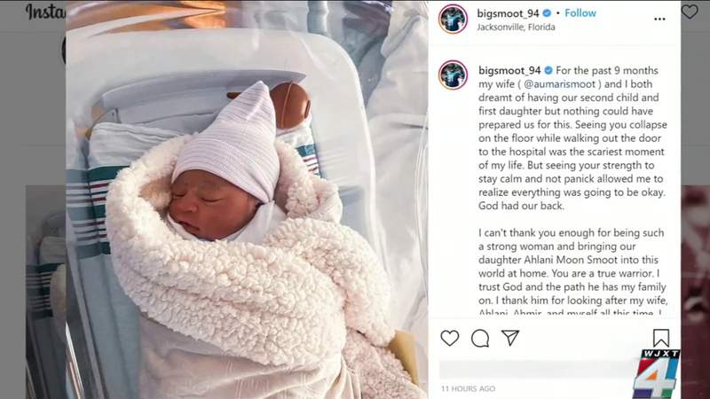 After helping deliver win, Jaguars’ Smoot unexpectedly delivers newborn daughter