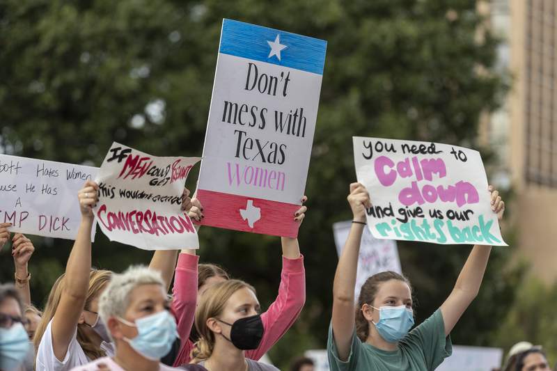 Abortions resume in some Texas clinics after judge halts law