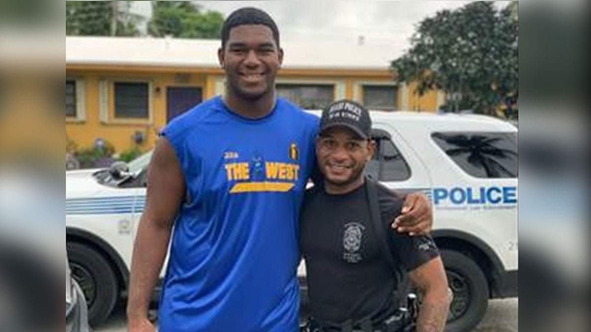 Miami officer befriends teen who attacked him during protest