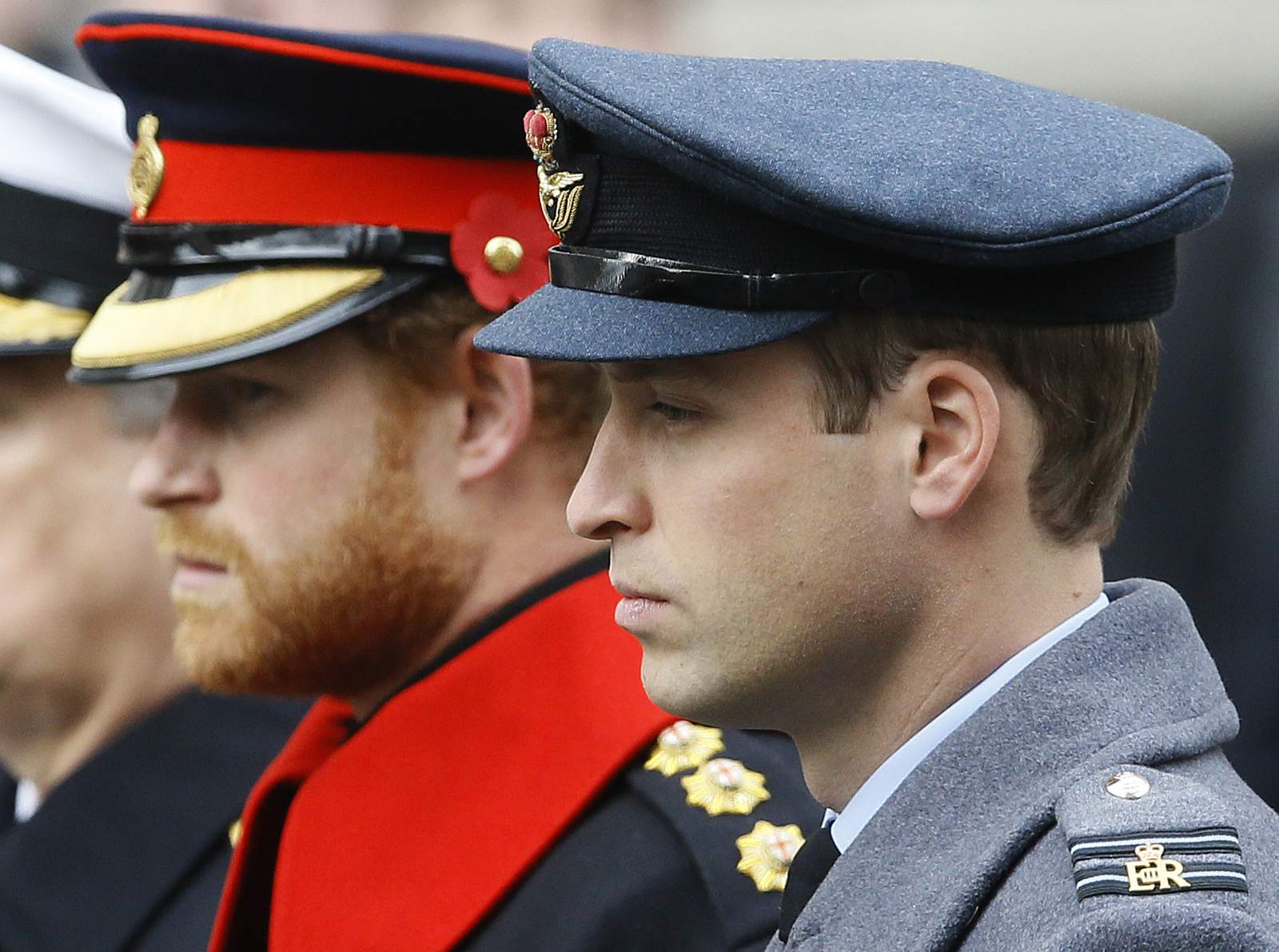 Princes William, Harry won’t walk side-by-side at funeral