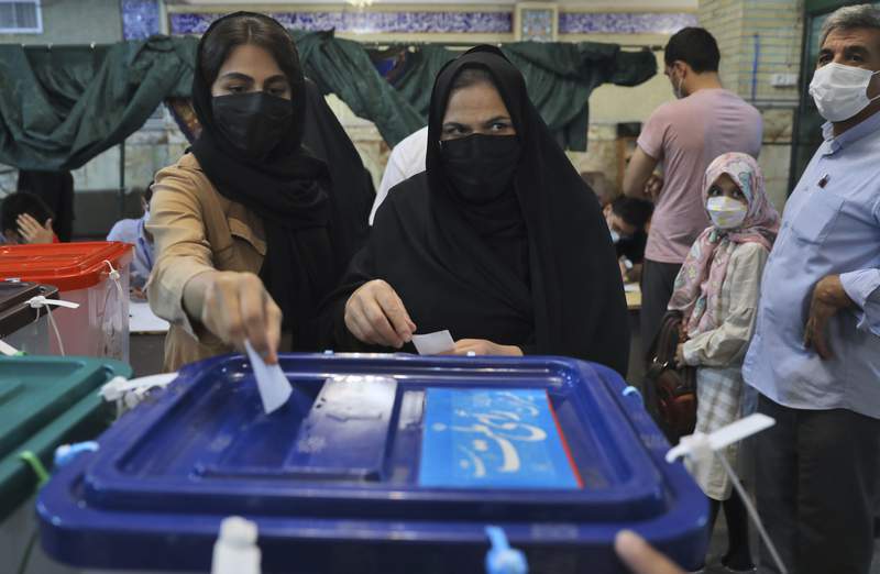 Apathy greets Iran presidential vote dominated by hard-liner