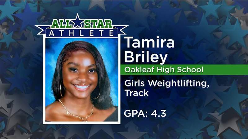 Tamira Briley honored as All-Star Athlete
