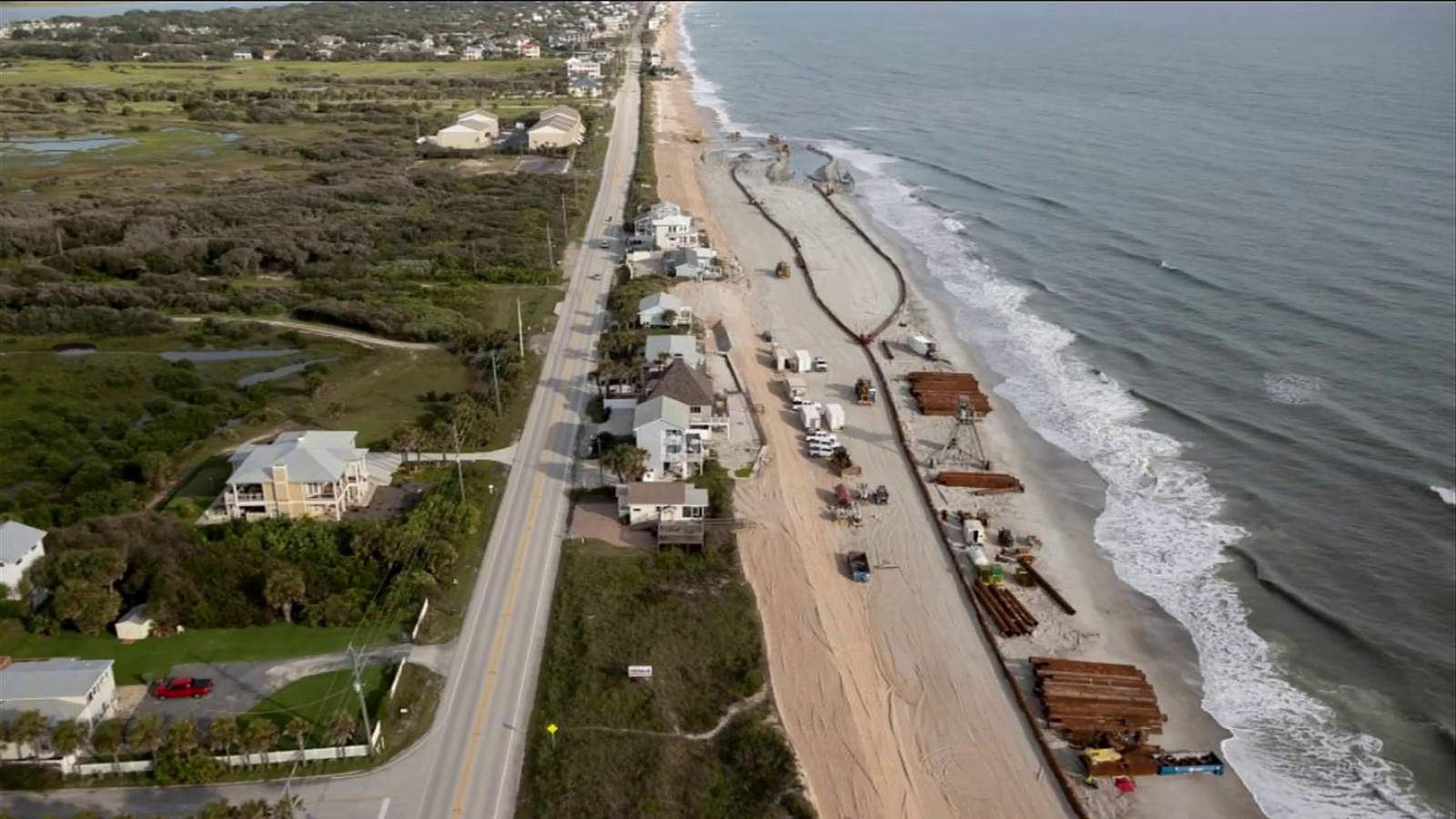 Engineers eye December for completion of Vilano Beach restoration