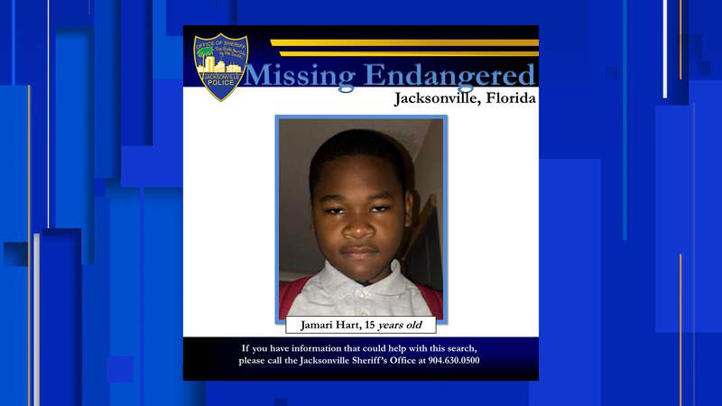 FDLE issues missing child alert for 15-year-old Jacksonville boy