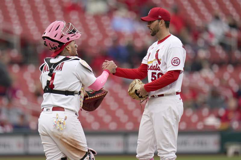 Local MLB player update: Adam Wainwright delivers his best performance of the season