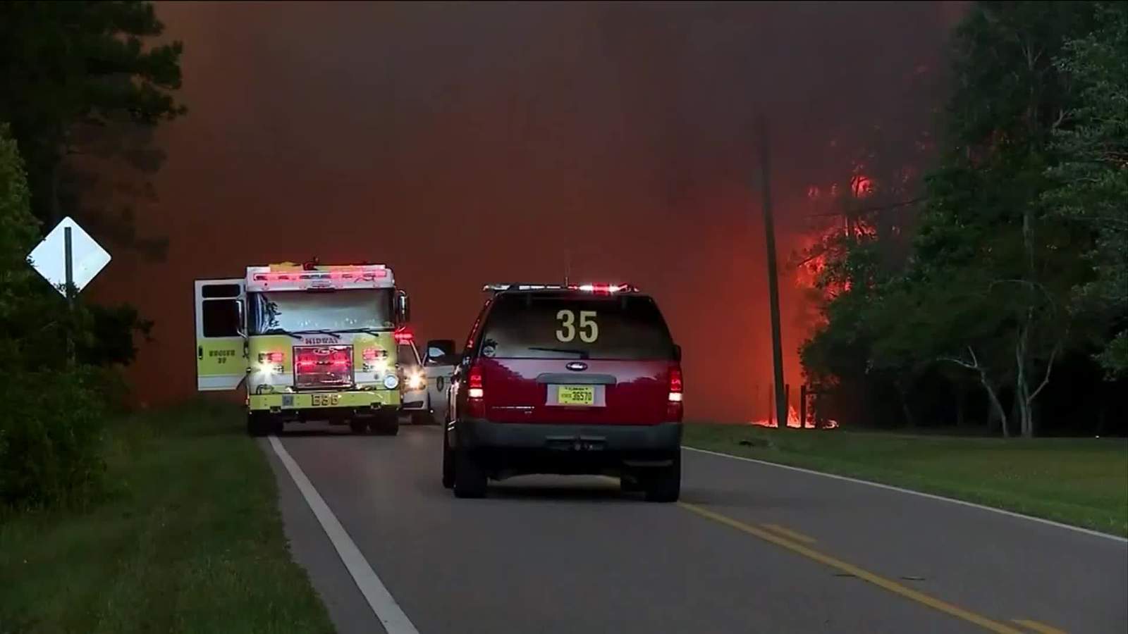 Jacksonville firefighter battling Panhandle fire: Seeing homes destroyed ‘hits you in the gut’