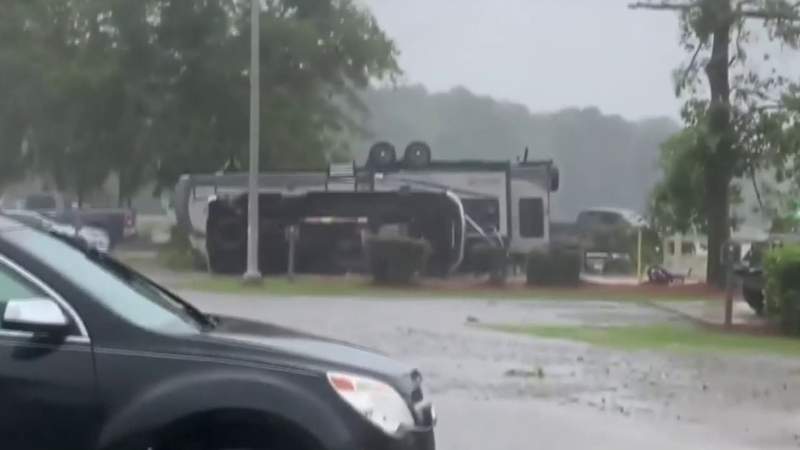 NWS confirms tornado in Southeast Georgia; Kings Bay reports 10 injured