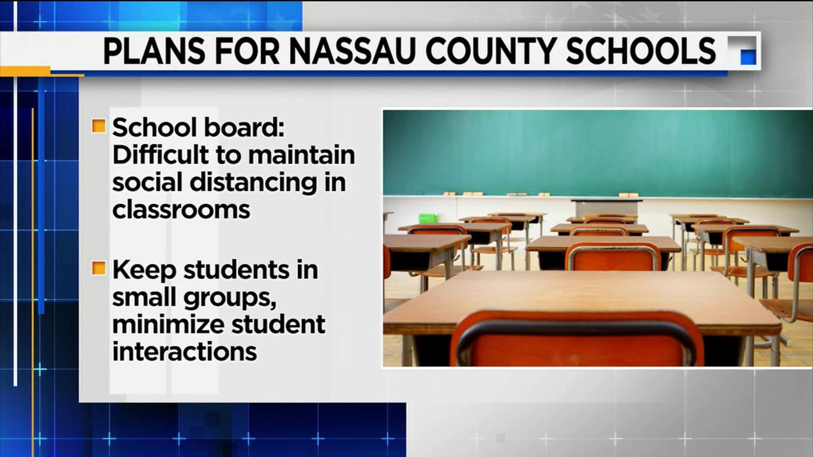800 Nassau County parents not comfortable sending students back to school