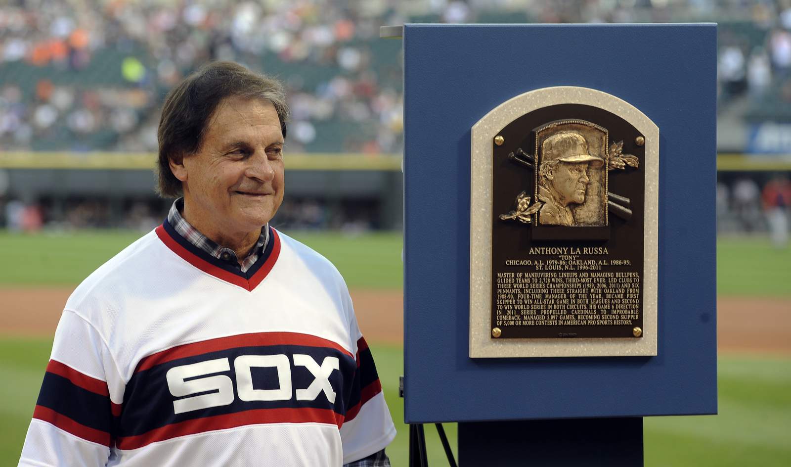 White Sox manager Tony La Russa charged with DUI again