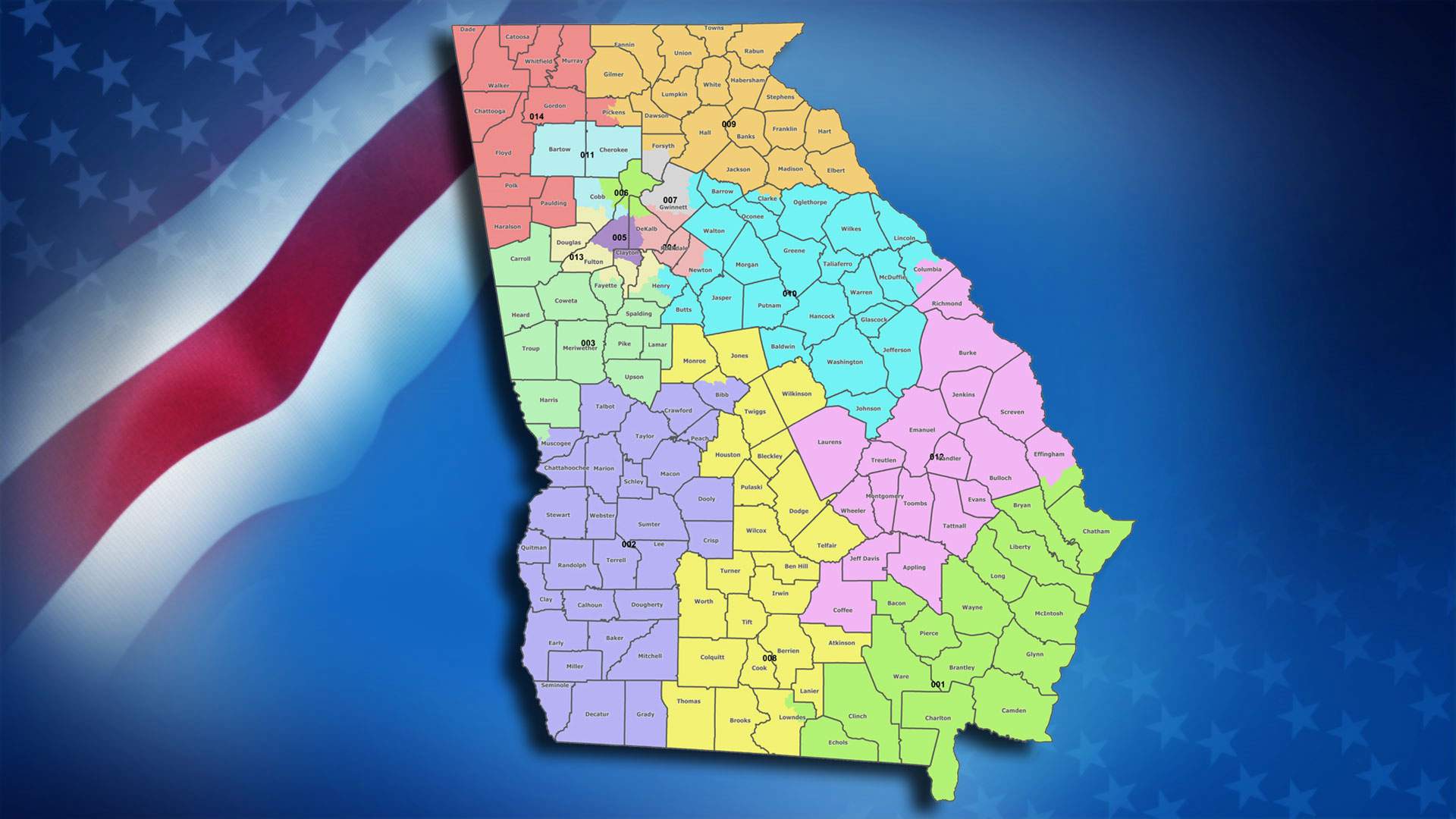 Parties to compete in all 14 congressional districts
