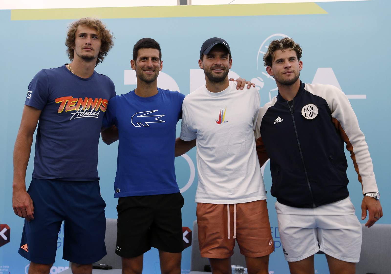 Thiem apologizes for playing in Djokovic's tennis event