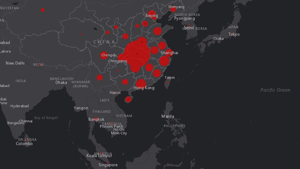 Tracking Coronavirus Johns Hopkins Maps Outbreak