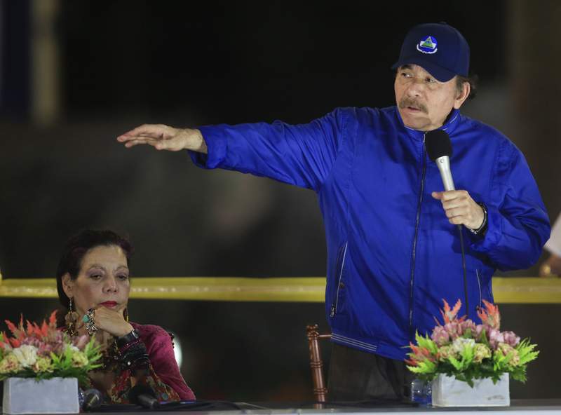 Nicaragua arrests 5 more opposition leaders in crackdown