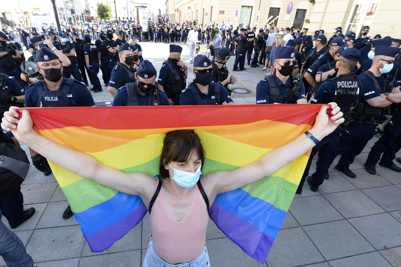 Artists, academics defend LGBT rights in Poland