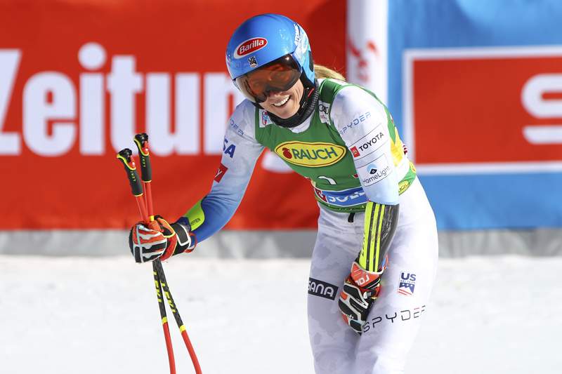 Shiffrin excels in World Cup skiing opener for her 70th win