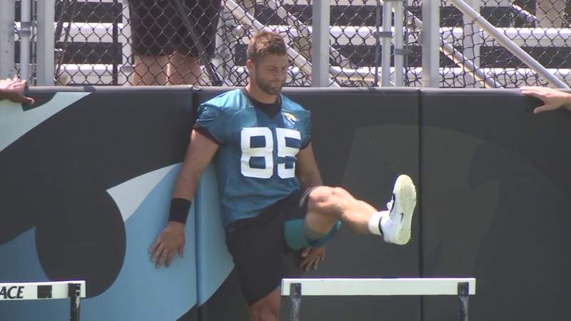 Trevor and Tebow the story at Jaguars OTAs