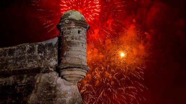 St. Augustine, Brunswick on Forbes' list of top small towns for fireworks