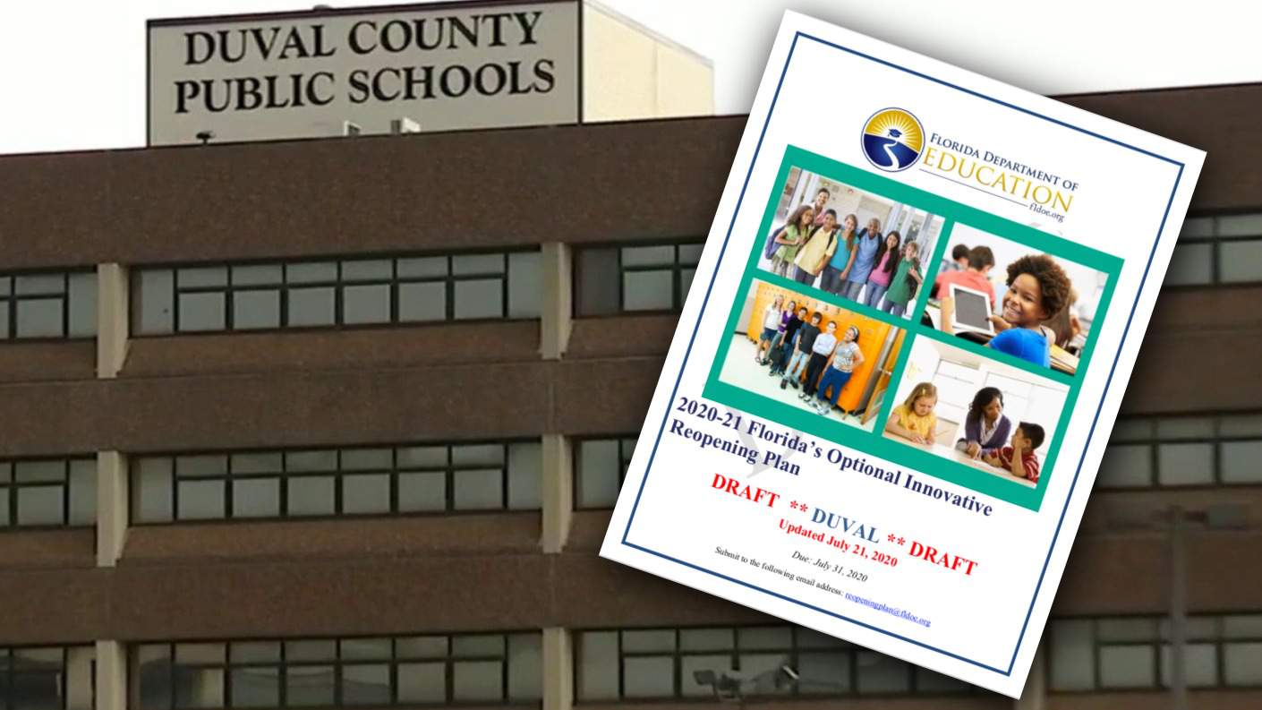 Duval Schools reopening plan phases students back after RNC, keeps virtual options