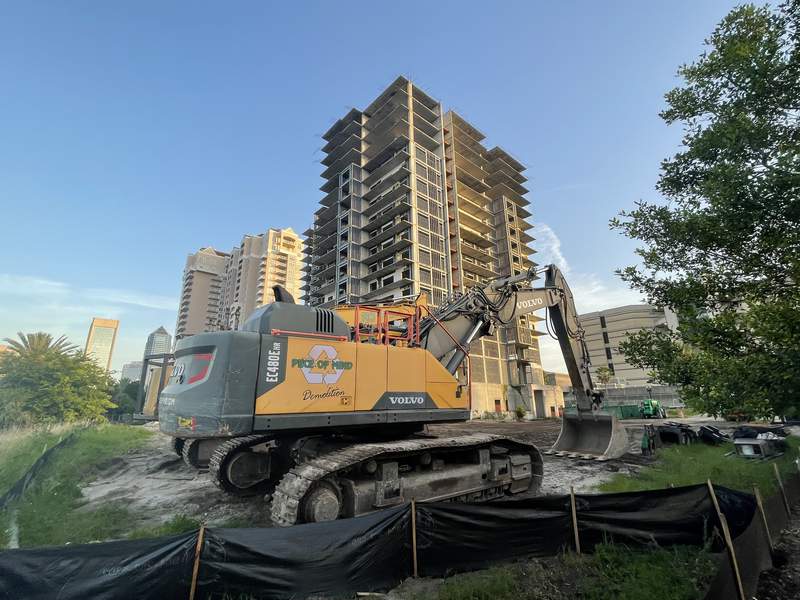 Demolition scheduled for one of Downtown Jacksonville’s biggest eyesores: The Berkman Plaza II