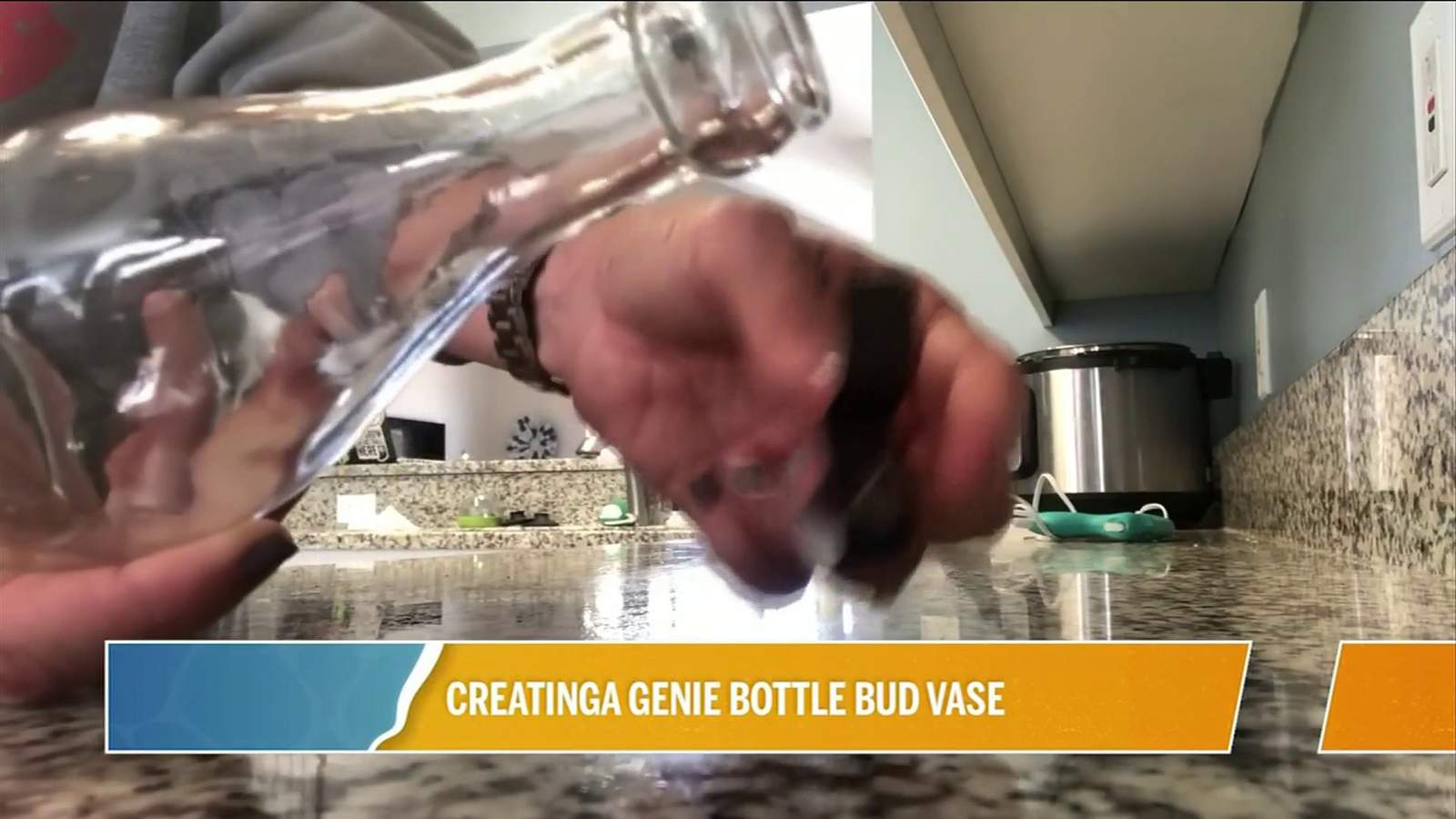 Creating Gene Bottle Bud Vase | River City Live