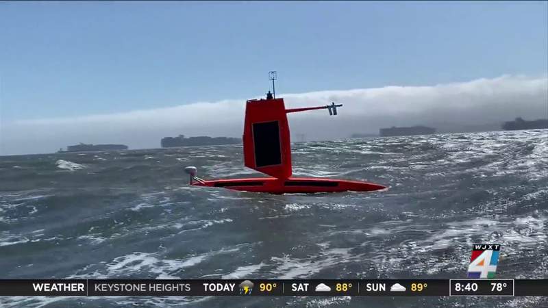 Autonomous Saildrone Explorers launch from Jacksonville