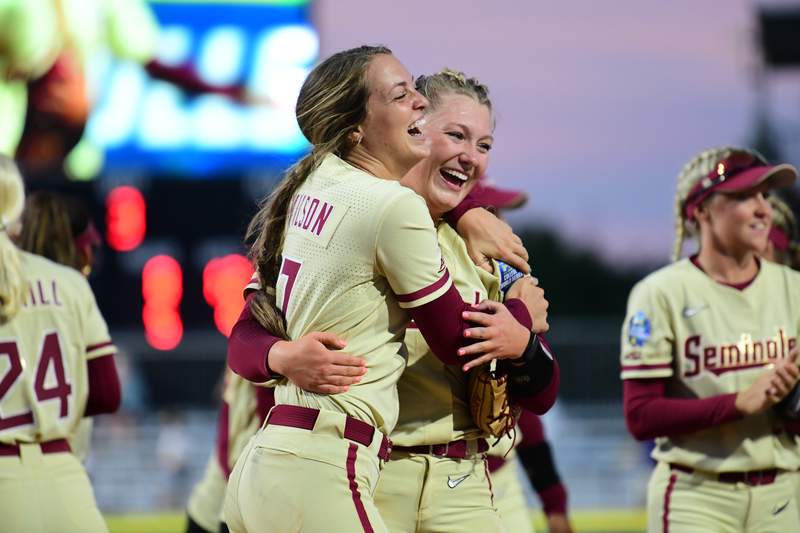 Florida St. takes game 1 of series, Seminoles one win away from softball championship