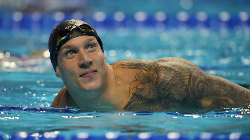 Golden already: Clay High grad Caeleb Dressel leads US men to swimming relay gold