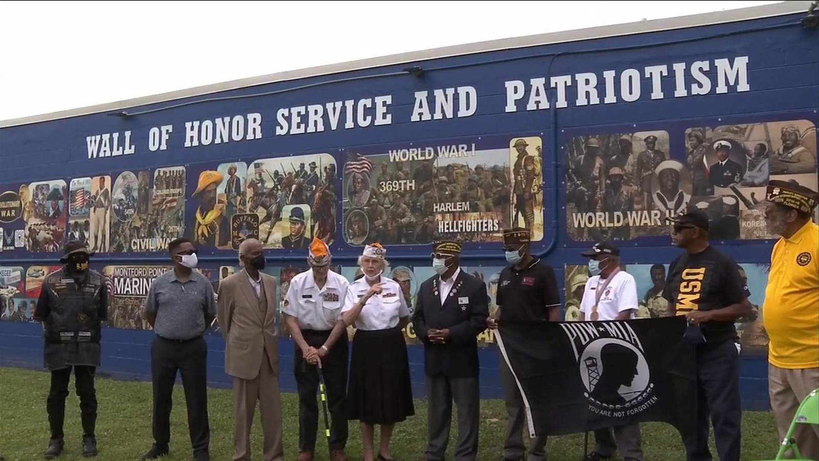 Vietnam veterans gather at memorial for African American service members
