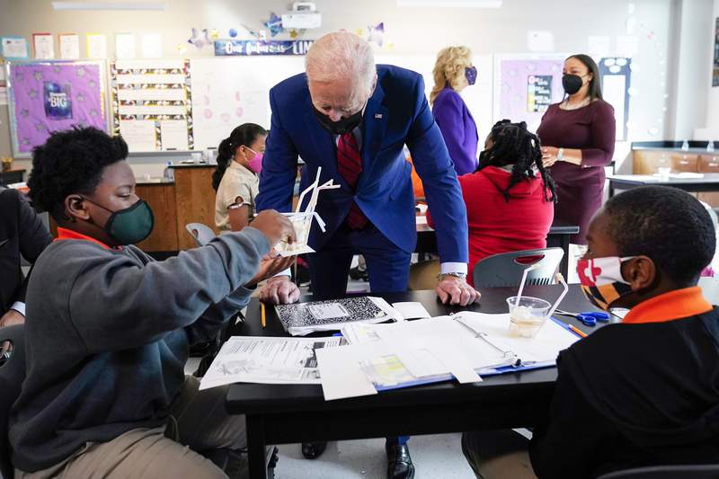 Biden plan seeks to expand education, from pre-K to college