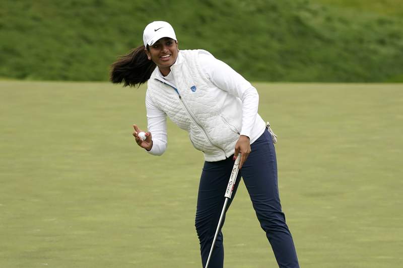HS amateur in contention at midpoint of US Women's Open