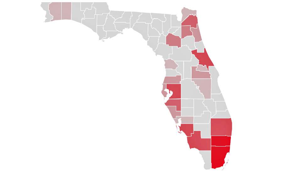Zero To 149 In 2 Weeks Florida Coronavirus Cases Soar