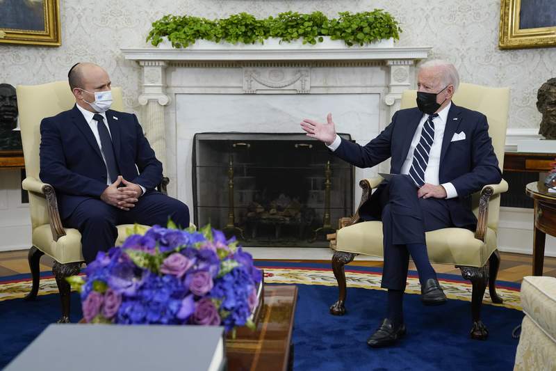 Biden tells Israeli PM he'll try diplomacy first with Iran